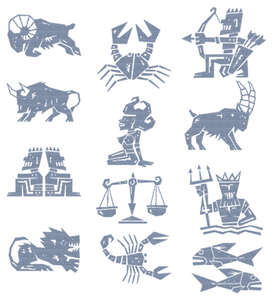 Vel Strijkletters Sterrenbeelden Design Jeans - afb. 2