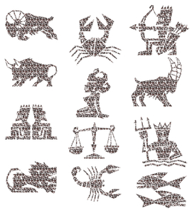 Vel Strijkletters Sterrenbeelden Design Luipaard - afb. 2