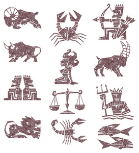 Vel Strijkletters Sterrenbeelden Glitter Rose Gold Glitter 486 - afb. 2