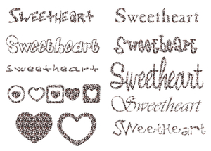 Vel Strijkletters Sweetheart Design Luipaard - afb. 2