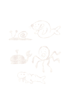 Vel Strijkletters Water Dieren Glitter White Glitter 444 - afb. 2