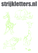 Vel Strijkletters Wilde Dieren Glow in the Dark - afb. 1
