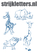 Vel Strijkletters Wilde Dieren Glitter Columbia Blue - afb. 1