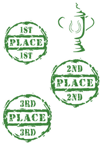 Vel Strijkletters Winnen Glitter Green Glitter 455 - afb. 2