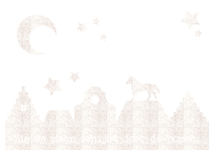 Vel Strijkletters Zie de maan Glitter White Glitter 444 - afb. 2