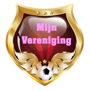 Vereniging logo Flex Neon Roze - afb. 1