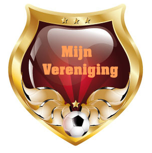 Vereniging logo Flex Pastel Oranje - afb. 1