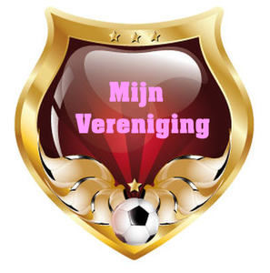 Vereniging logo Flex Neon Roze - afb. 1