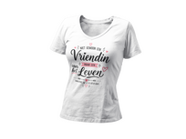 Vriendinnen T-shirt  Brievenbus cadeau Maat XS