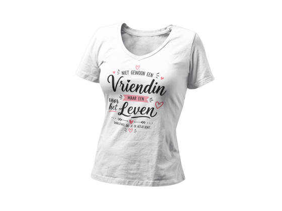 Vriendinnen T-shirt  Brievenbus cadeau Maat XS - afb. 2