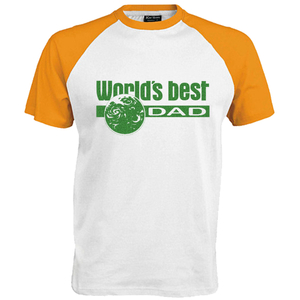 Worlds best Dad Glitter Green Glitter 455 - afb. 1