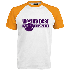 Worlds best Dad Glitter Purple Glitter 424 - afb. 1
