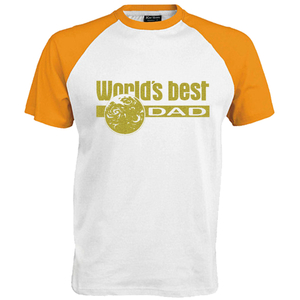 Worlds best Dad Glitter Gold Glitter 451 - afb. 1