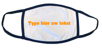 Zelf mondkapje ontwerpen Flex Neon Oranje