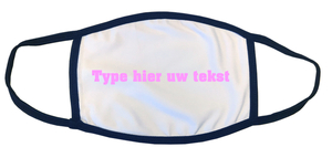 Zelf mondkapje ontwerpen Flex Neon Roze - afb. 1