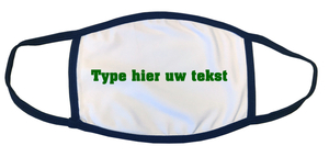 Zelf mondkapje ontwerpen Flex Midden Groen - afb. 1