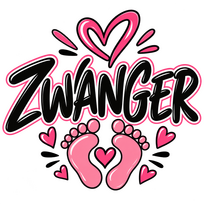 Zwanger strijkletters