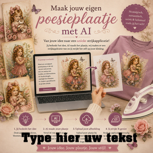 Maak jouw eigen zwangerschapsaankondiging met AI Flex Pastel Geel - afb. 1